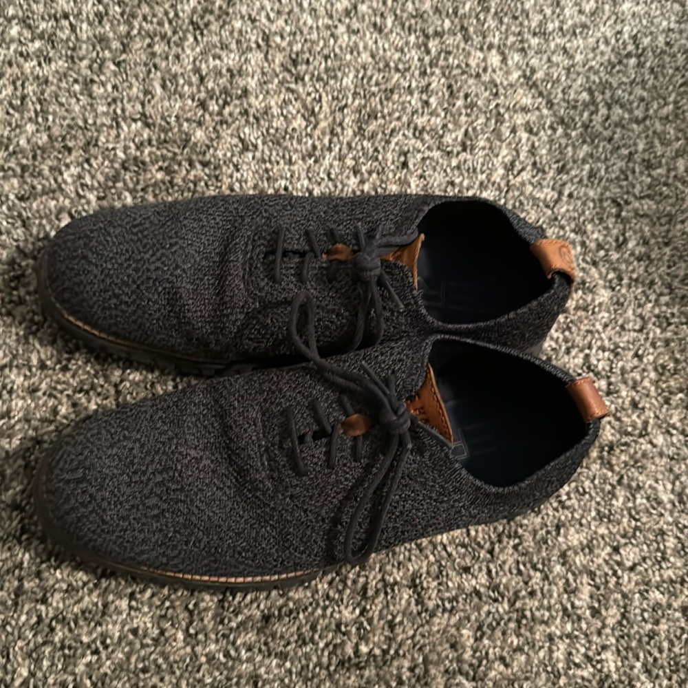 Men’s Cole Haan shoes have been worn